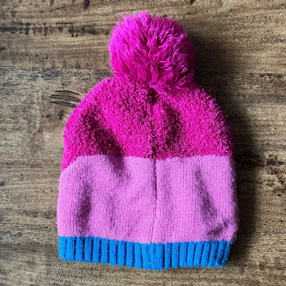 Dreamworks Trolls Blue and Pink Beanie